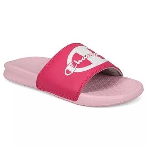 New Champion Women's Super Slide Pink Sandals